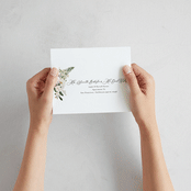 "Lilac Bloom" - Savvy Wedding Invitations in Opal by Susan Moyal - How it works