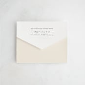 "Infinite" - Savvy Wedding Invitations in Ivory by Angela Thompson - Closed