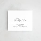 "Infinite" - Savvy Wedding Invitations in Ivory by Angela Thompson - FREE Recipient Addressing