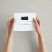 "Wedding Editorial" - Savvy Wedding Invitations in Tuxedo by Ana de Sousa - How it works