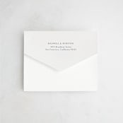 "Wedding Editorial" - Savvy Wedding Invitations in Tuxedo by Ana de Sousa - Closed