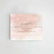 "First light" - Savvy Wedding Invitations in Blush by Itsy Belle Studio - FREE Recipient Addressing