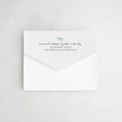 "Bloom" - Savvy Wedding Invitations in Waterfall by Kelly Watkins - Closed