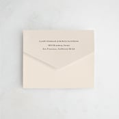 "Script and Monogram" - Savvy Wedding Invitations in Sand by Carolyn MacLaren - Closed