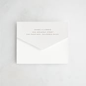 "Luxe script" - Savvy Wedding Invitations in Pearl by Hooray Creative - Closed