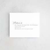 "Classic Chic" - Savvy Wedding Invitations in Pearl by Shirley Lin Schneider - FREE Recipient Addressing