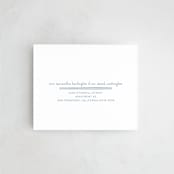"Florence" - Savvy Wedding Invitations in Sky by Kelly Watkins - FREE Recipient Addressing