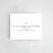 "Dotted Classic" - Savvy Wedding Invitations in Hydrangea by Carolyn MacLaren - FREE Recipient Addressing