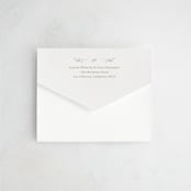 "Vintage Whimsy" - Savvy Wedding Invitations in Peony by Corinne Malesic - Closed