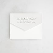 "Handwritten" - Savvy Wedding Invitations in Moss by Cass Loh - Closed