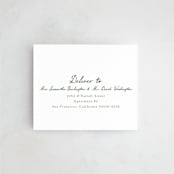 "Handwritten" - Savvy Wedding Invitations in Moss by Cass Loh - FREE Recipient Addressing