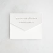 "Lace Trim" - Savvy Wedding Invitations in Cream by Kristen Smith - Closed