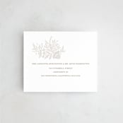 "Lace Trim" - Savvy Wedding Invitations in Cream by Kristen Smith - FREE Recipient Addressing