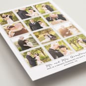 "A Year in My Life" - Wedding Announcements in Snowfall by Robin Ott - Detail