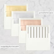 "Clean Merry Wishes" - Wedding Announcements in Burgundy by Susie Allen - Envelope Liner Options