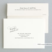 "Moments Captured" - Wedding Announcements in Ivory by Carrie Eckert - FREE Recipient Addressing