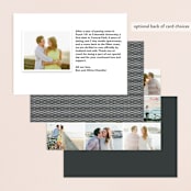 "Slideshow" - Wedding Announcements in Chalkboard by Oscar and Emma - Karly Depew - Back of Card Options