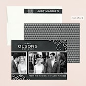 "Slideshow" - Wedding Announcements in Chalkboard by Oscar and Emma - Karly Depew - Assembled