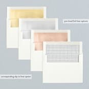 "Slideshow" - Wedding Announcements in Chalkboard by Oscar and Emma - Karly Depew - Envelope Liner Options