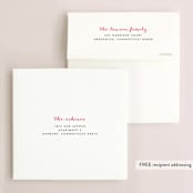 "Fling" - Wedding Announcements in Leaf by Andrea Mentzer - FREE Recipient Addressing