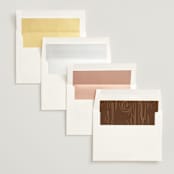 "Fall Carving" - Wedding Announcements in Woodgrain by Amanda Joy - Envelope Liner Options