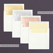 "Cocktail Hour" - Wedding Announcements in Golden Yellow by Ariel Rutland - Envelope Liner Options