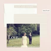 "Nostalgia" - Wedding Announcements in Cotton by Emily Ranneby - Assembled