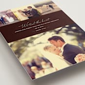 "Chic" - Wedding Announcements in Chocolate by kelli hall - Detail