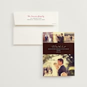 "Chic" - Wedding Announcements in Chocolate by kelli hall - Invitation with Envelope
