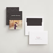 "Pop of Color" - Wedding Announcements in Turquoise by kelli hall - Assembled