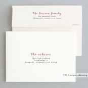 "Modern Geometric" - Wedding Announcements in Sky Blue by Precious Bugarin Design - FREE Recipient Addressing