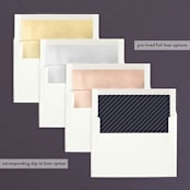 "High Style" - Wedding Announcements in Peacock by kelli hall - Envelope Liner Options