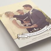 "Celebration" - Wedding Announcements in Mocha by Milkmaid Press - Detail
