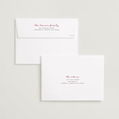 "Celebration" - Wedding Announcements in Mocha by Milkmaid Press - FREE Recipient Addressing