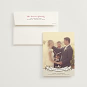 "Celebration" - Wedding Announcements in Mocha by Milkmaid Press - Invitation with Envelope