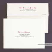 "Oak Tree" - Wedding Announcements in Butterscotch by Annie Clark - FREE Recipient Addressing