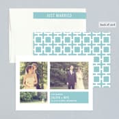 "Modern Geometric Group   " - Wedding Announcements in Sky by Precious Bugarin Design - Assembled