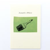 "Domestic Affairs Paint Brush" - Limited Edition Fine Art Print in multicolorassorted-colors by Dana Williamowsky