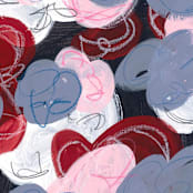 "Moon Full of Stars" - Limited Edition Fine Art Print in multicolorassorted-colors by Mike McKeown
