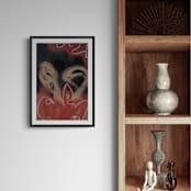 "No Divine Damnation" - Limited Edition Fine Art Print in multicolorassorted-colors by Mike McKeown
