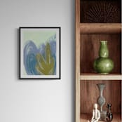 "An Ebbing Tide" - Limited Edition Fine Art Print in silver by Mike McKeown