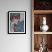 "Postcard from the Sands" - Limited Edition Fine Art Print in multicolorassorted-colors by Mike McKeown