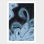 "No Cosmic Retribution" - Limited Edition Fine Art Print in multicolorassorted-colors by Mike McKeown