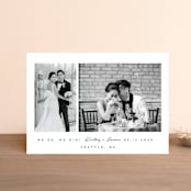 "meant to be" - Wedding Announcements in Tuxedo by Angela Garrick - Front
