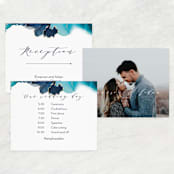 "Modern Tide Pools" - Large Signs in Turquoise by Erin Deegan - Text Layout Options for Large Signs