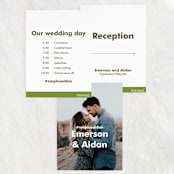 "Portrait" - Large Signs in Mint by Minted - Text Layout Options for Large Signs
