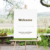 "Portrait" - Large Signs in Mint by Minted - In Use