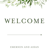 "Verdure" - Large Signs in Garden by Leah Bisch - Close Up