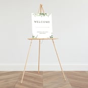 "Verdure" - Large Signs in Garden by Leah Bisch - On Large Standing Easel (sold separately)