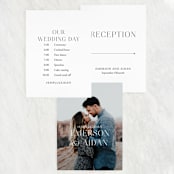 "Classy Type" - Large Signs in Lily by Hooray Creative - Text Layout Options for Large Signs